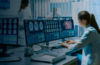 Ejemplos de aplicación de la solución de inteligencia artificial NVIDIA DGX A100 en hospitales, universidades y centros de investigación
